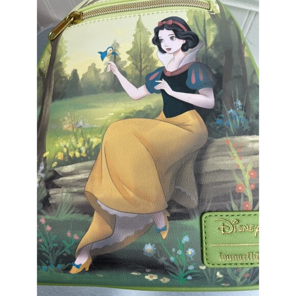 Loungefly Disney Snow White And The Seven Dwarfs  Mini Backpack Green main image 7